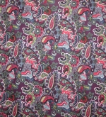 Jersey Jungel Violett Petrol Rot